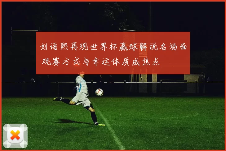 刘语熙再现世界杯赢球解说名场面 观赛方式与幸运体质成焦点